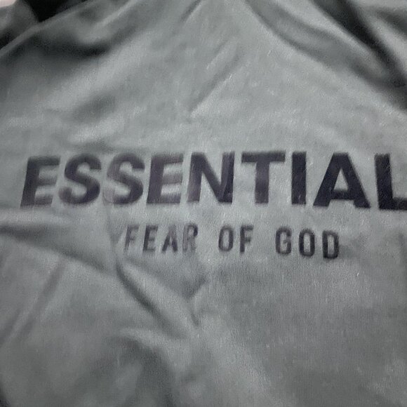 Fear Of God Hoodie Essentials Hoodie SS22 Stretch Limo - Picture 8 of 8